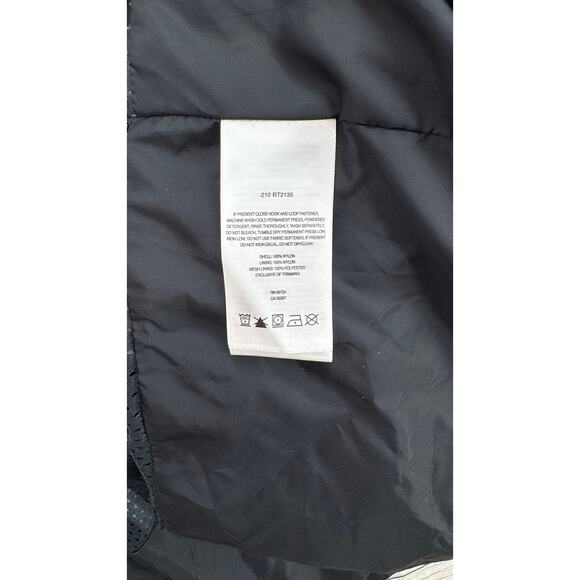 Columbia Omni-Tech Rain jacket Mens XLT Blue Black Full Zip Packable - Picture 14 of 16